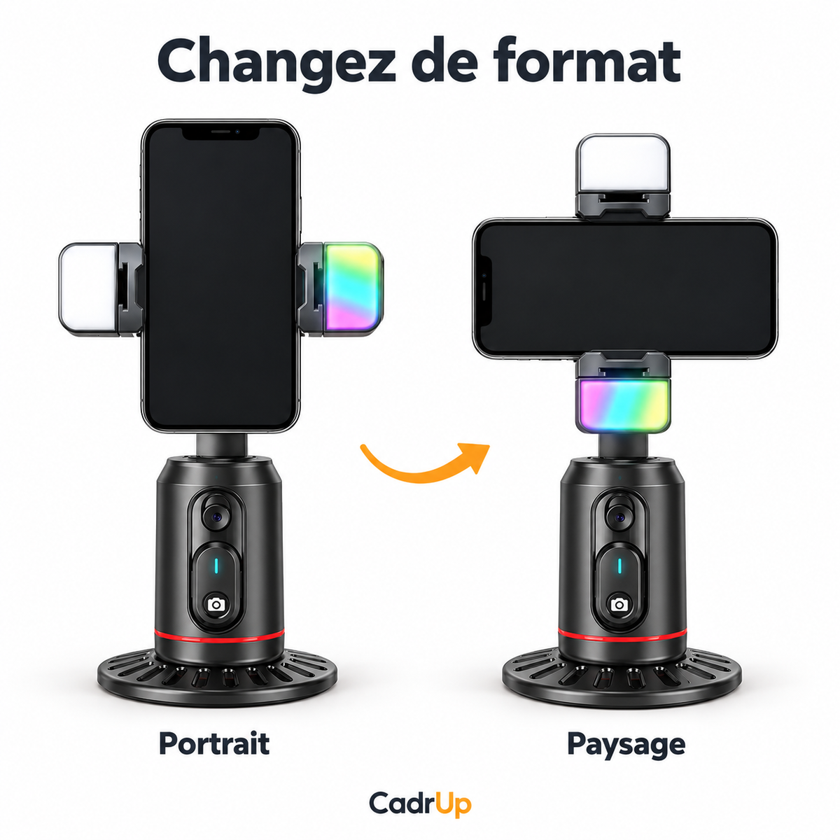 CadrUp passe du format portrait au format paysage